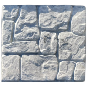 Рваный камень Белый мрамор